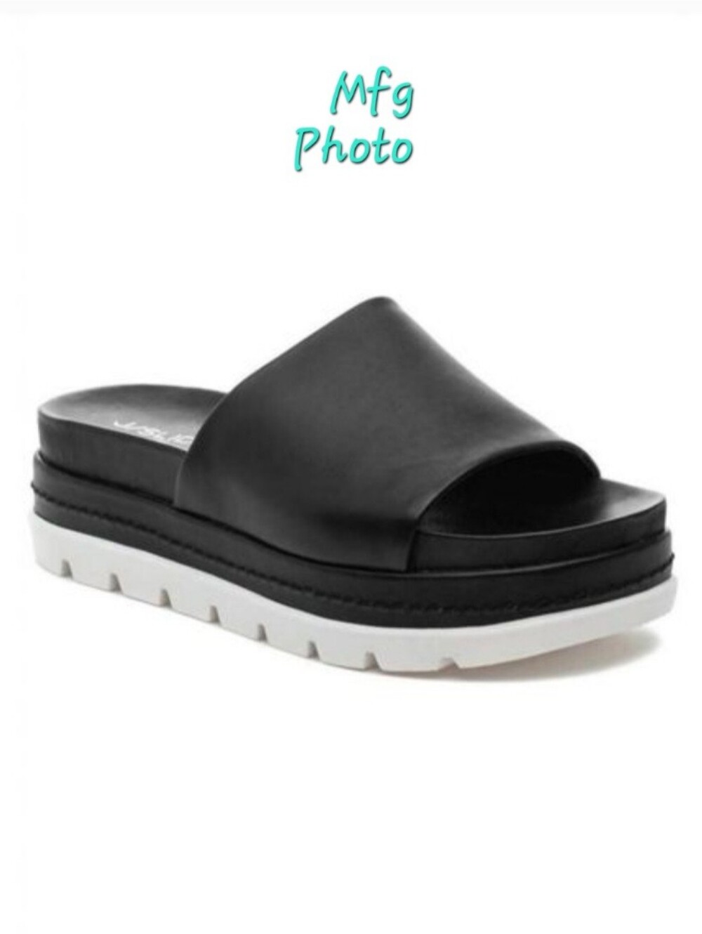 J/Slides Bibby Platform Sandals, Womens 7.5 - Picture 1 of 10